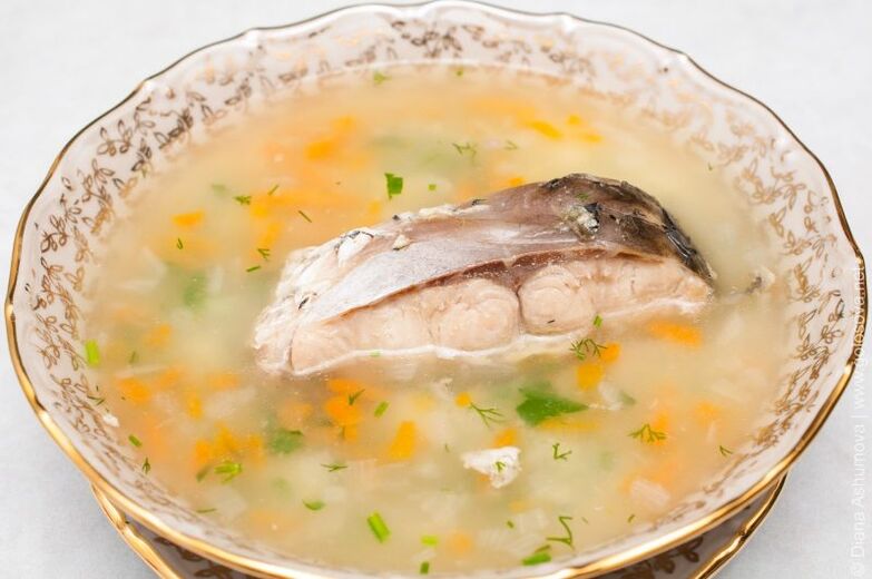 sopa de peixe para dieta 6 pétalas