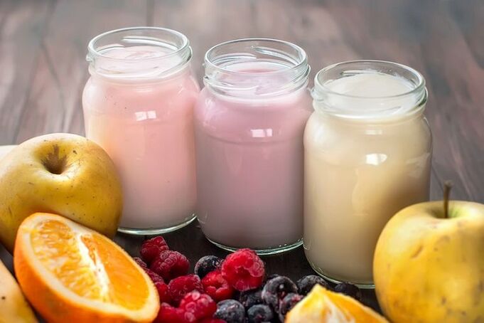 iogurte de frutas para perda de peso