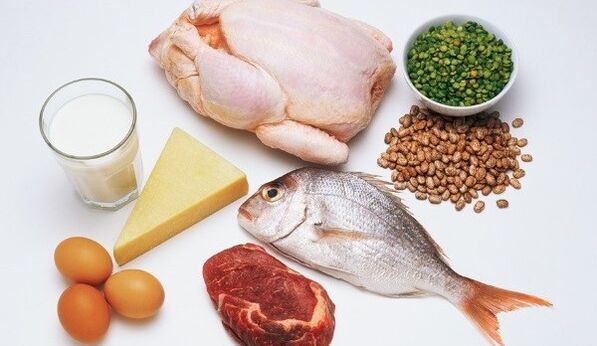 alimentos para uma dieta protéica