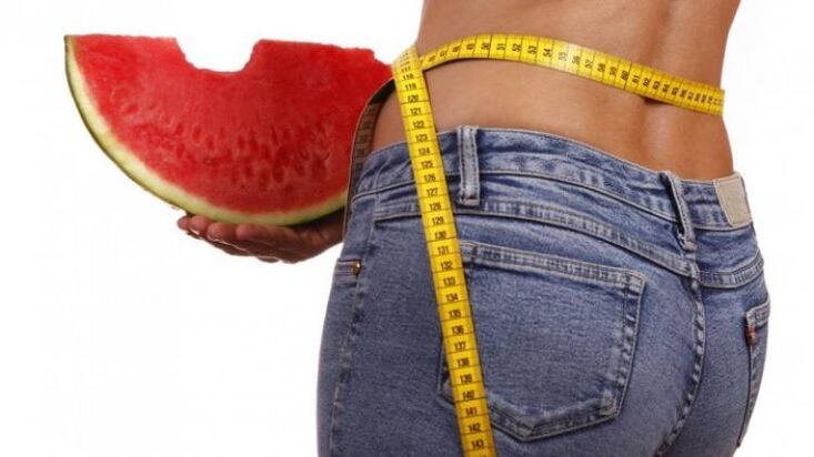 perder peso com uma dieta de melancia